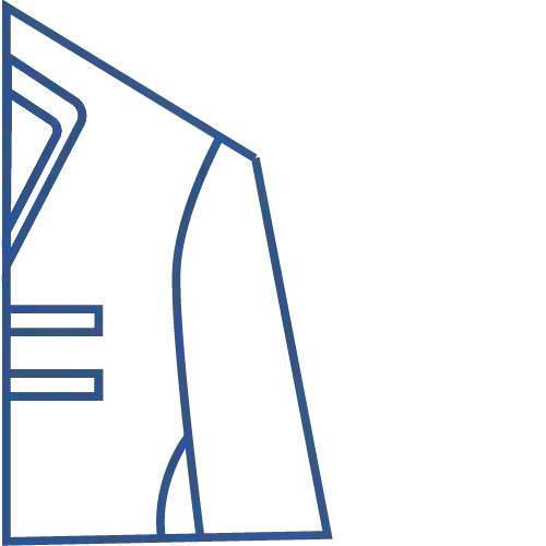 with interlining