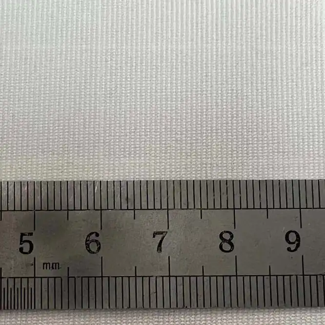 narrow fabric vertical yarn density measure